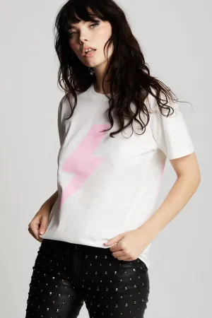 AC/DC Pink Bolt Tee