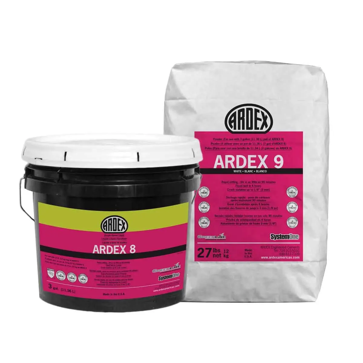 Ardex 8 9 Waterproofing/Crack Isolation Compound Commercial Kit