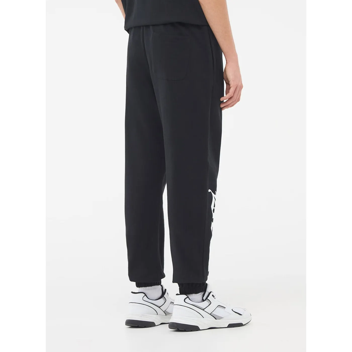 Black Jogging Gothic Trousers