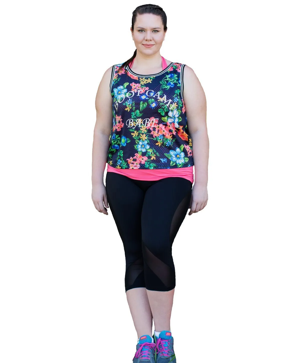 Boot Camp Babe Singlet - Floral