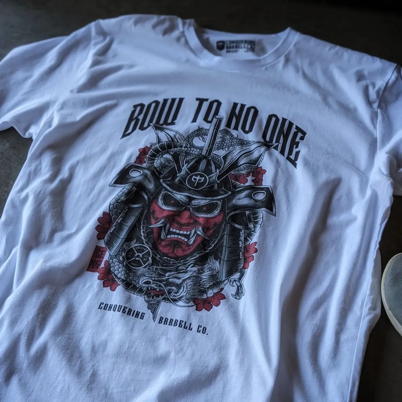 Bow to No One - White Tee