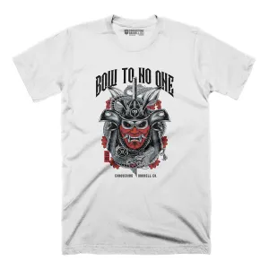 Bow to No One - White Tee