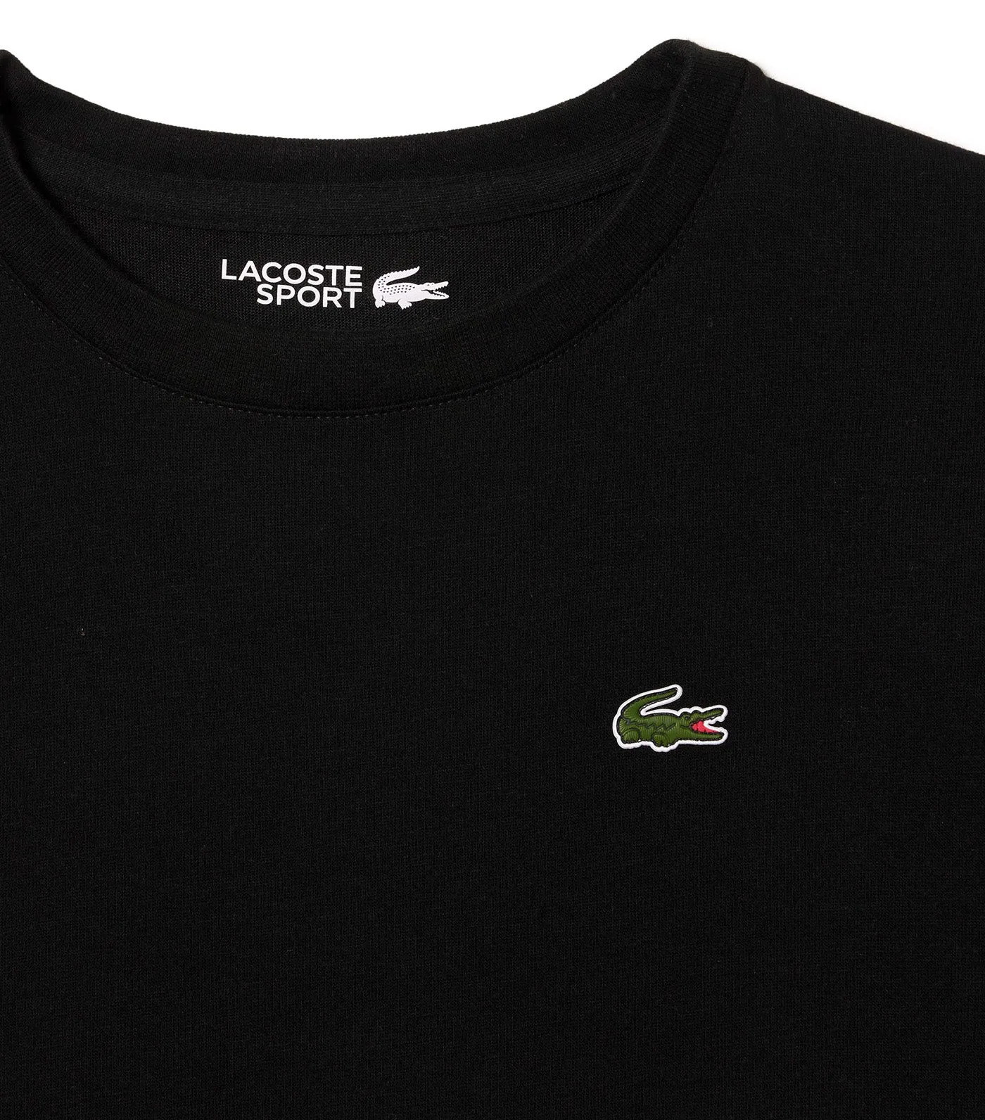 Boys' Lacoste SPORT Breathable T-shirt Black