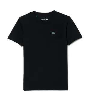 Boys' Lacoste SPORT Breathable T-shirt Black