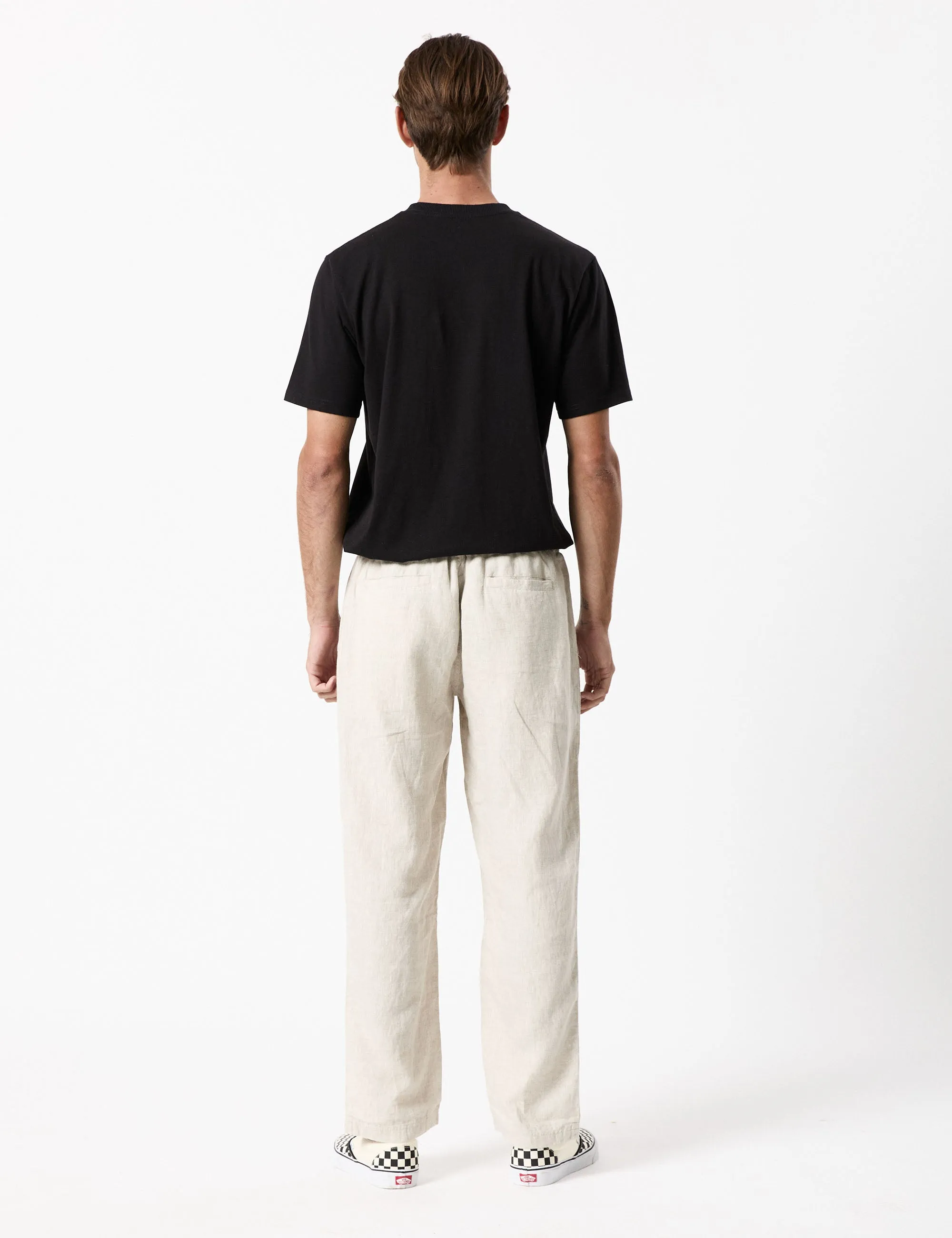 Burbank Linen Pant - Natural