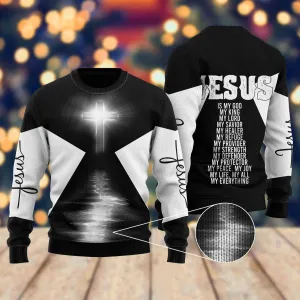 Christian Jesus Ugly Christmas Sweater For Men & Women - Best Gift For Christian - Christian Shirt