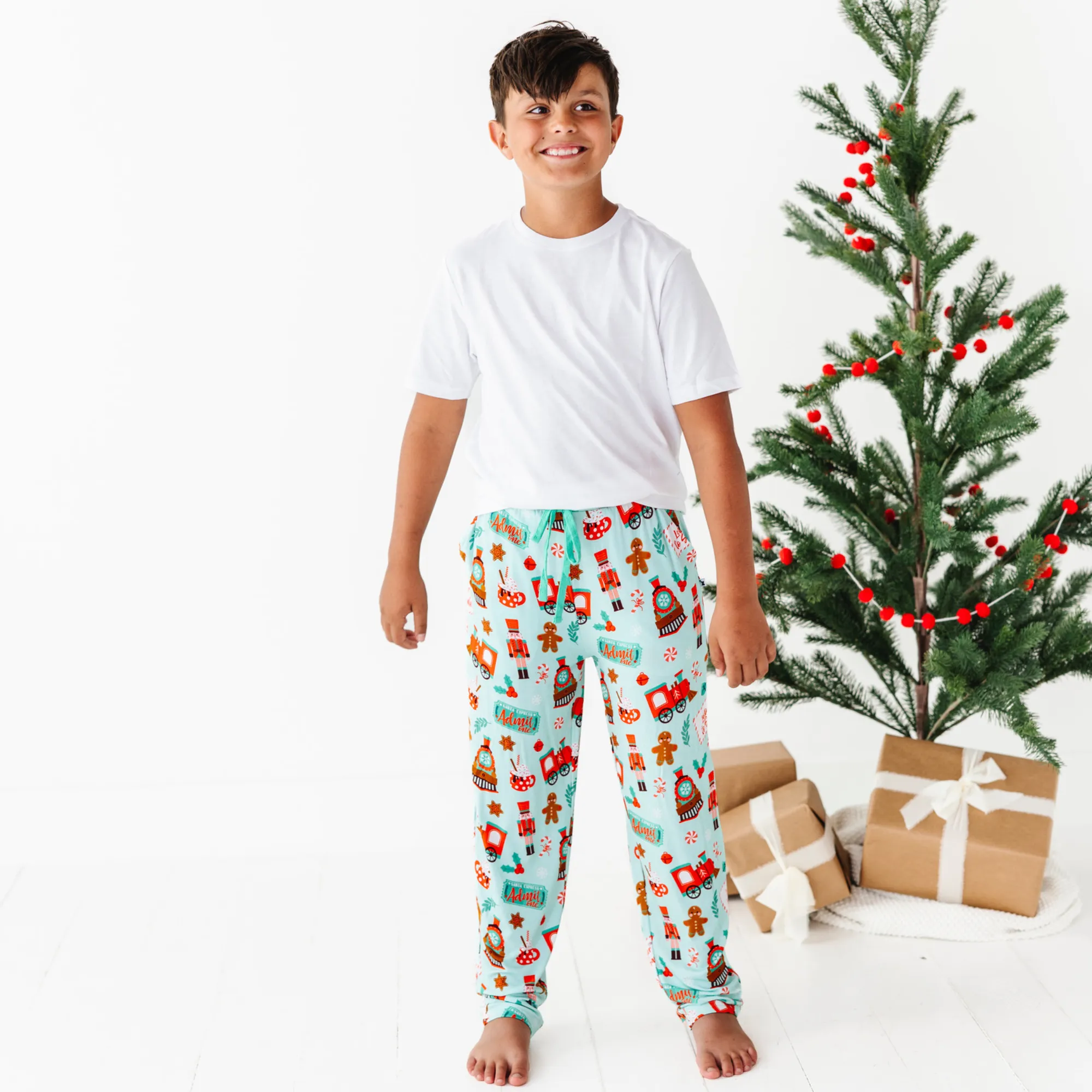 Christmas Express Lounge Pants - Bigger Kids