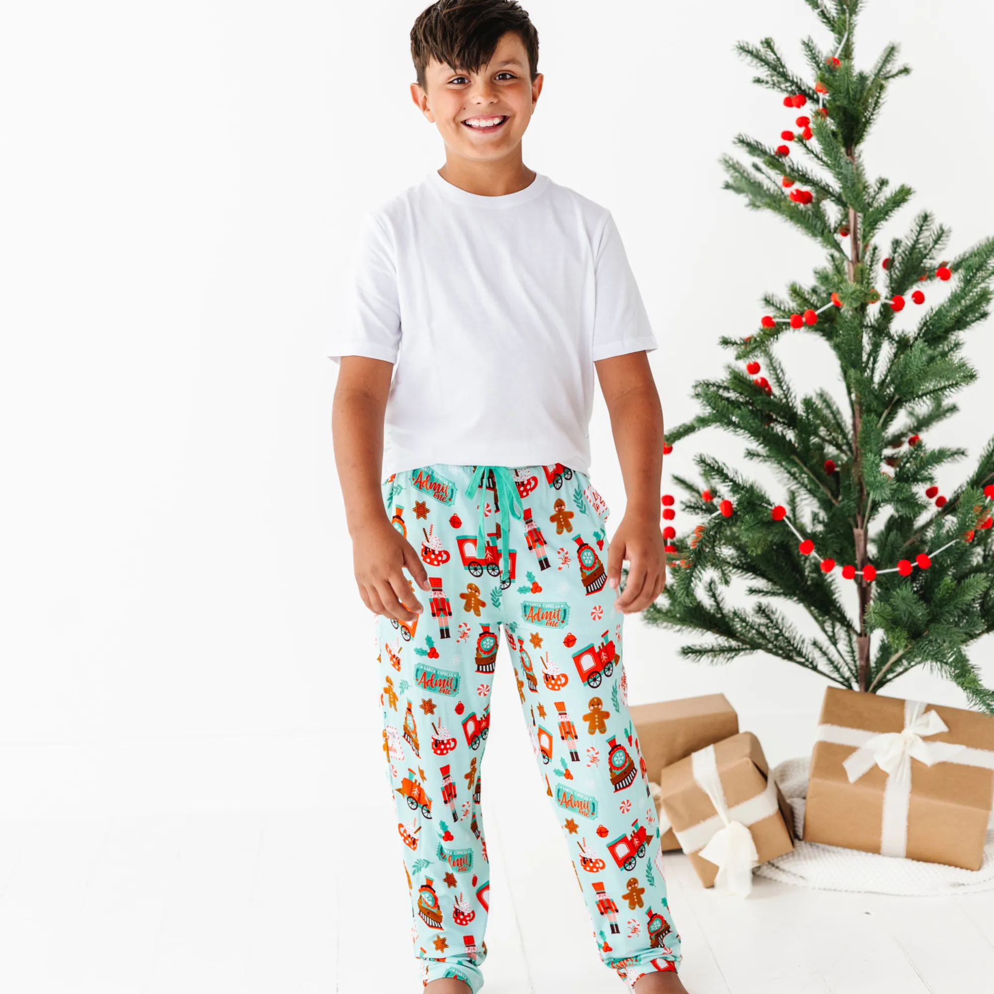 Christmas Express Lounge Pants - Bigger Kids