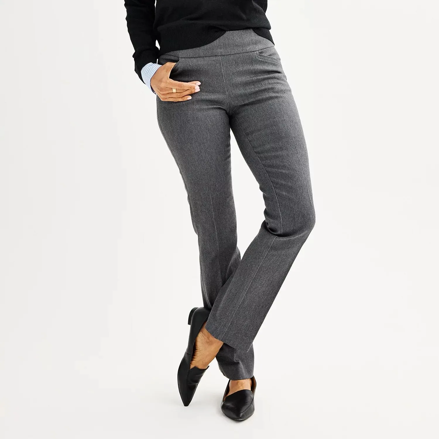 Croft & Barrow Women's Lightweight Stretch Pull-On Pants