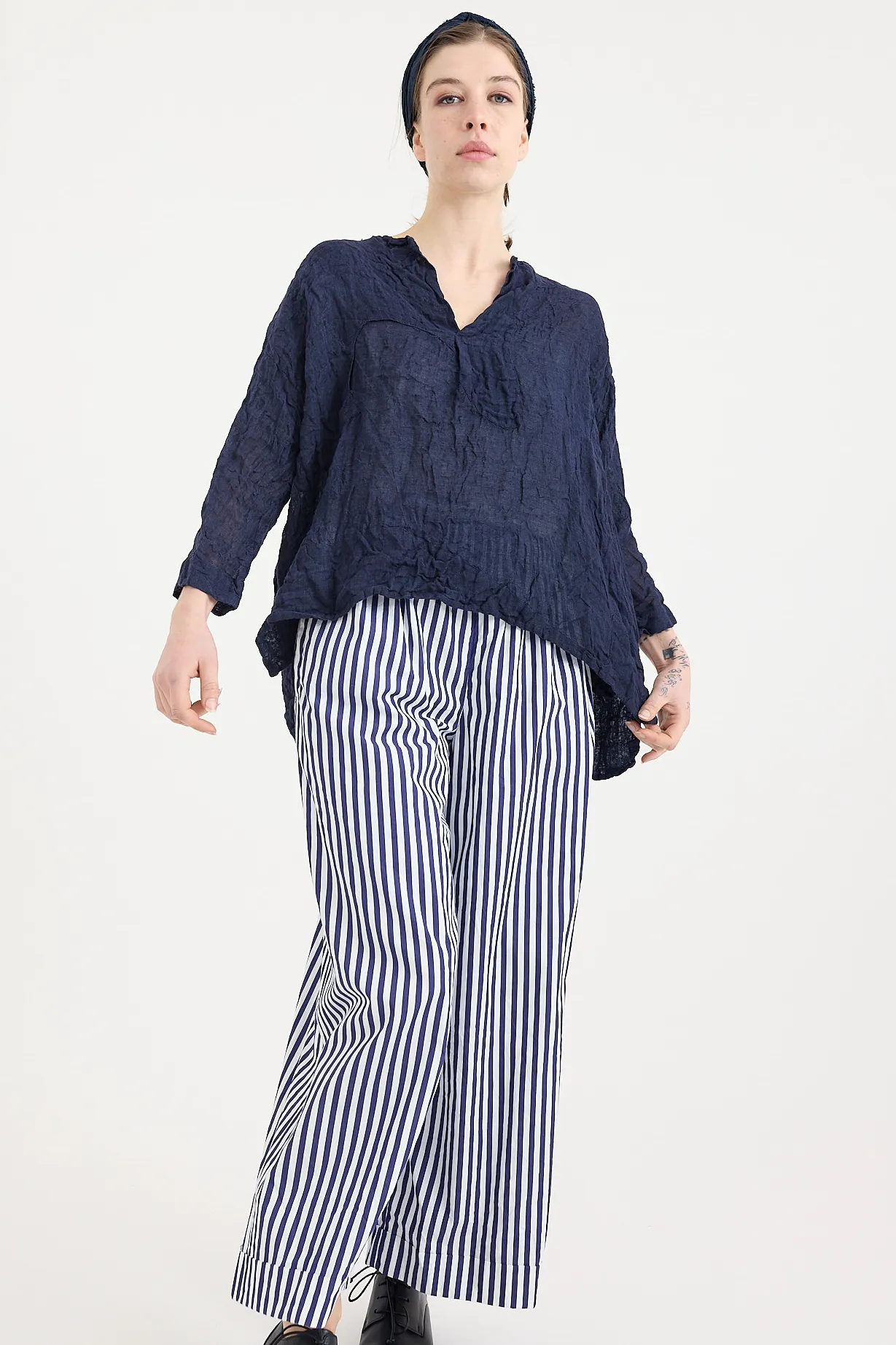 Daniela Gregis - Pigiama Tasche Lavato Bold Stripe Trousers