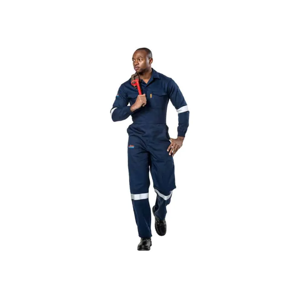 DROMEX D59 BOILERSUIT FLAME & ACID NAVY SIZE 50