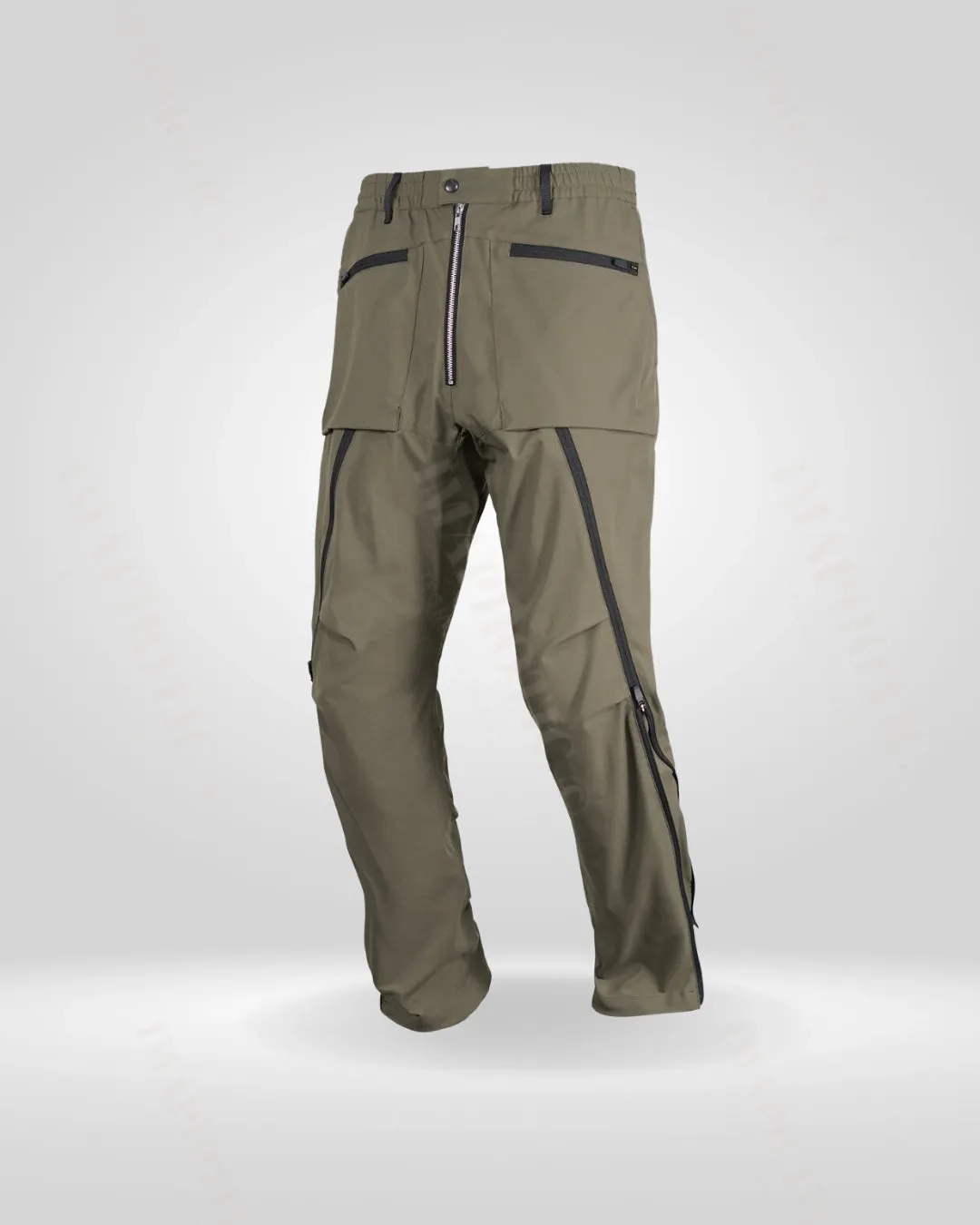 Durable Side Zipper Pants