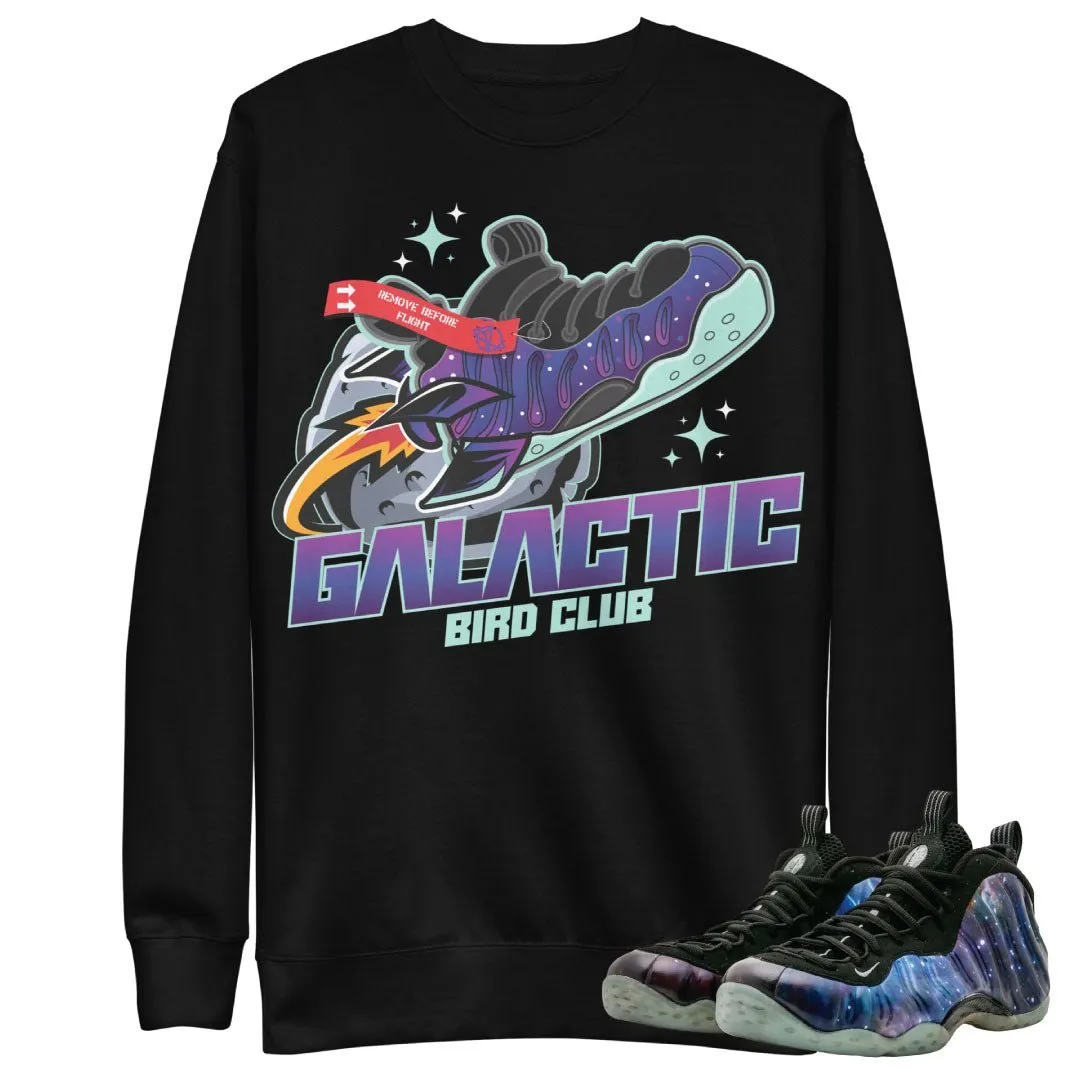 Foamposite One Galaxy Shooting Stars Sweatshirt