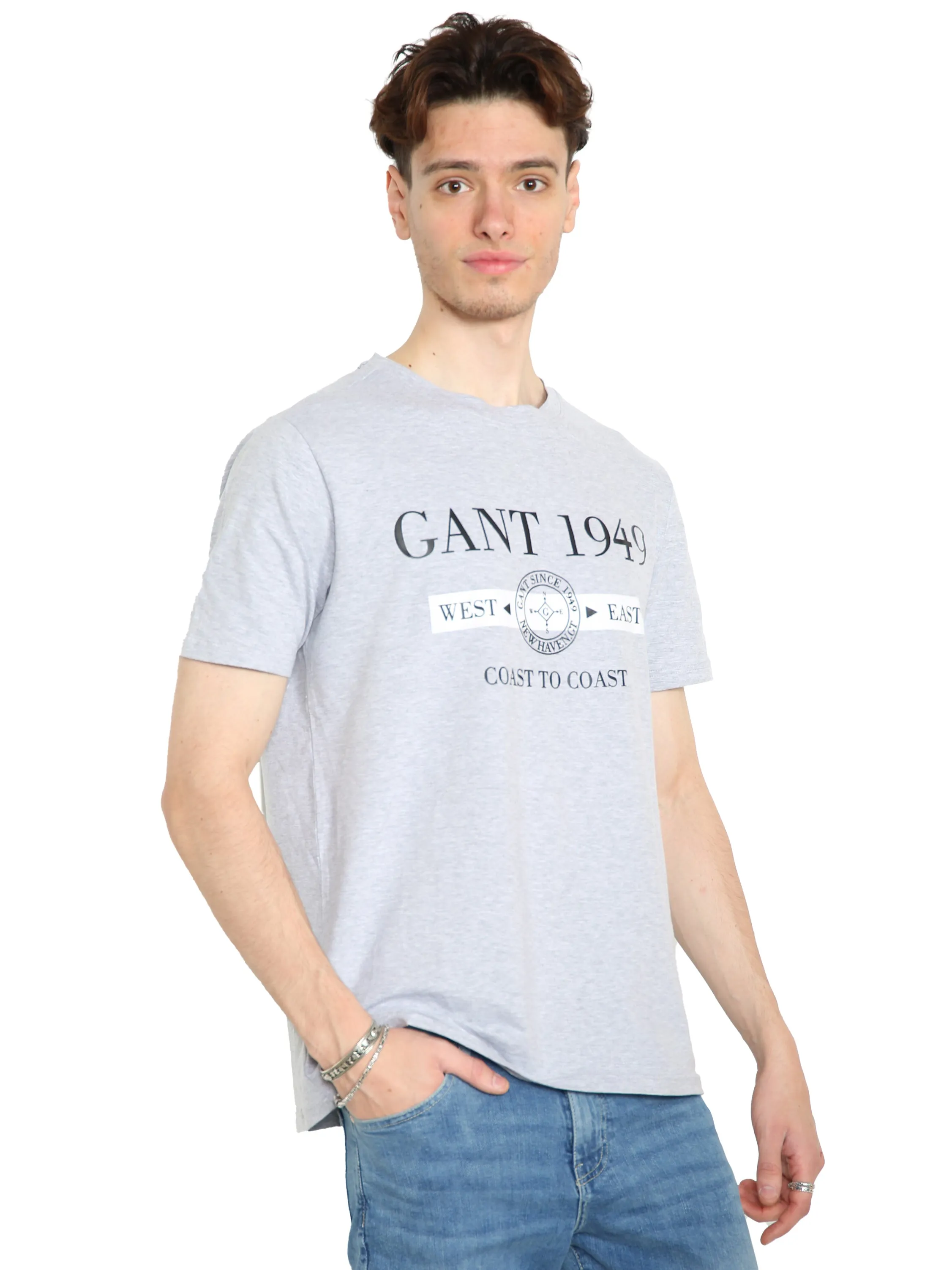 Gant Coast | Mens Crew Neck T-Shirts