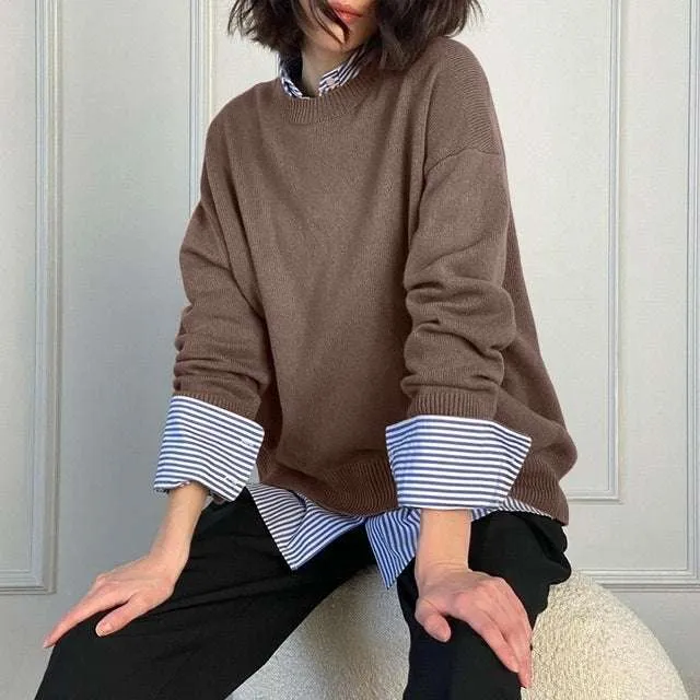 Glow Chic's Basic Korean Style Sweater