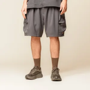 GOOPiMADE - P01-M “Asymptotic” Utility Shorts - Iron (Grey)