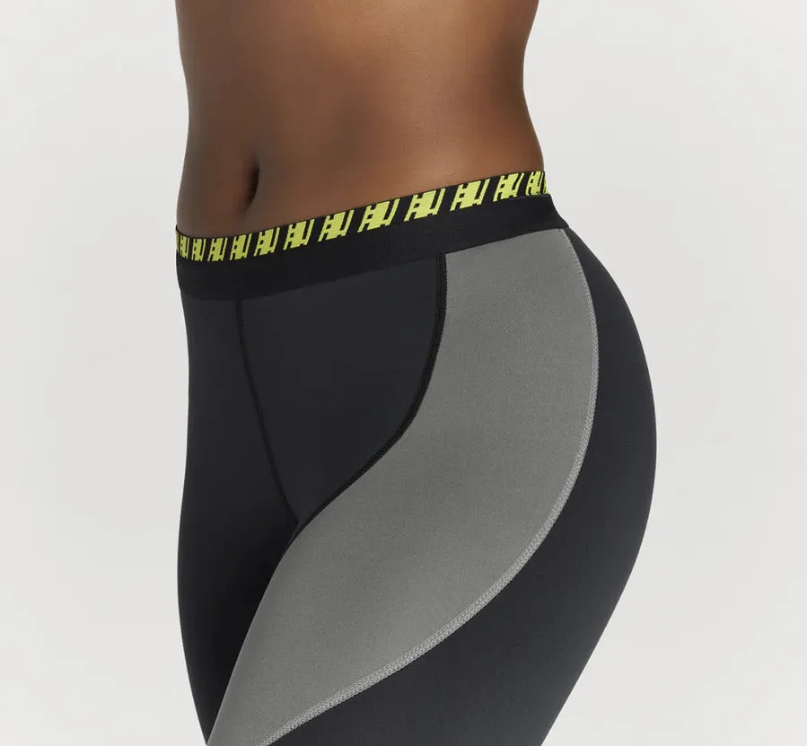 Hoka Hupana Tight | Black | Womens