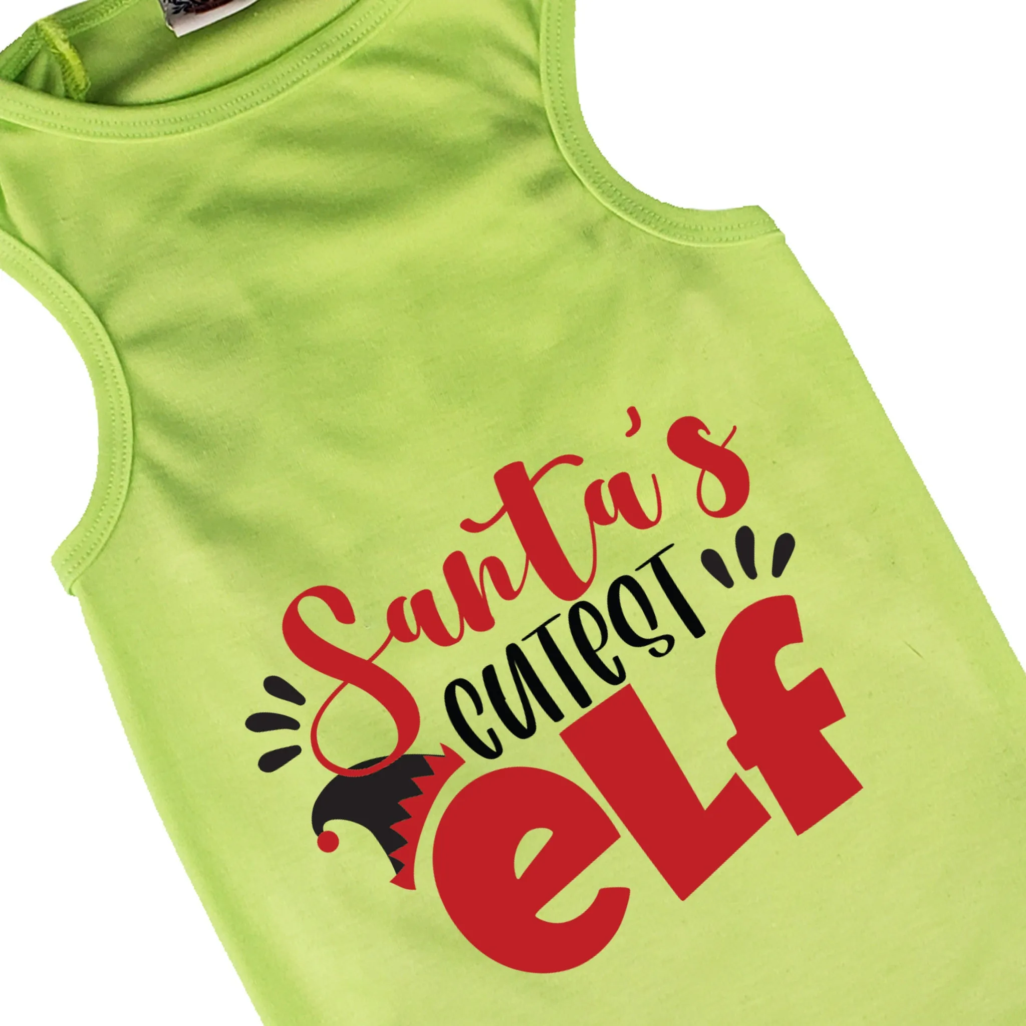 Holiday Dog Shirt | Santa's Cutest Elf