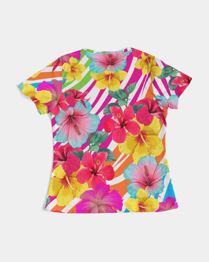 Island Flowers Women's Tee