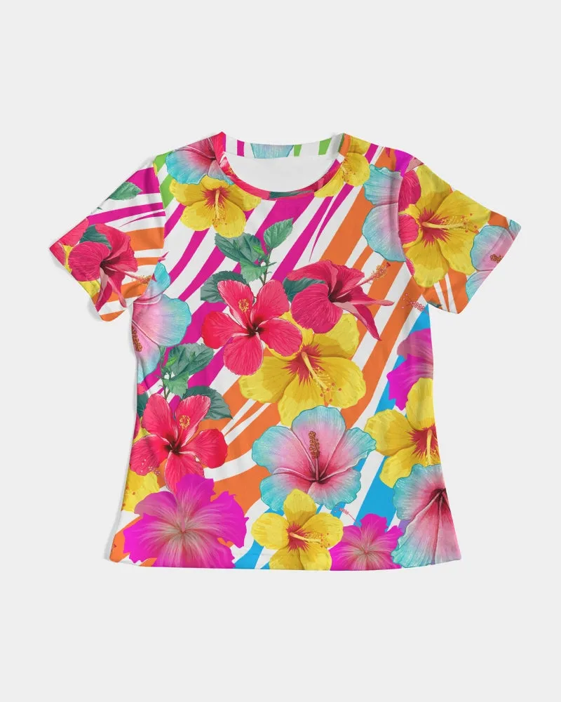 Island Flowers Women's Tee