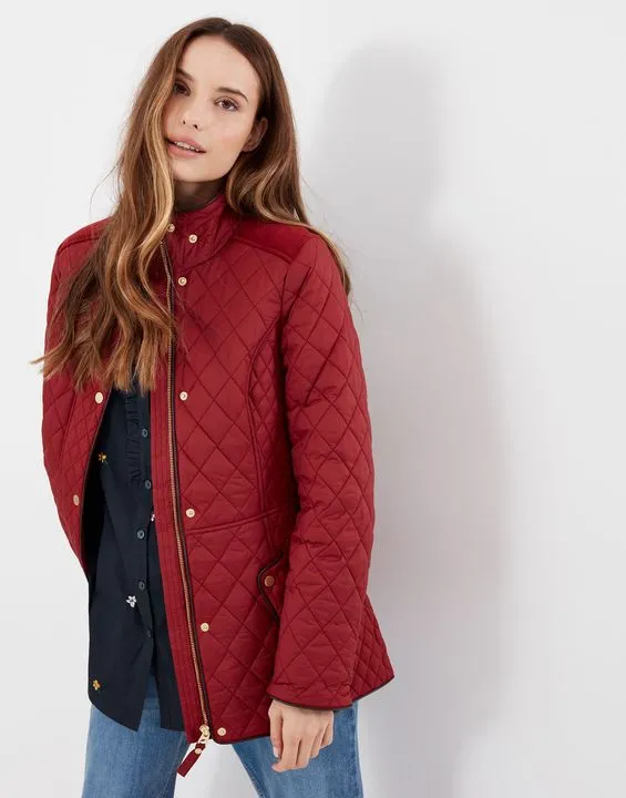 Joules Newdale Quilted Coat