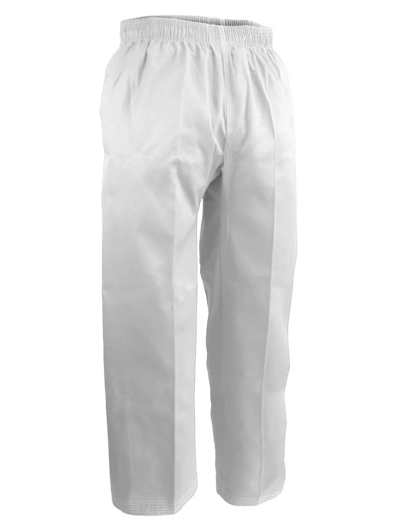 Karate Pants, Medium Weight, White