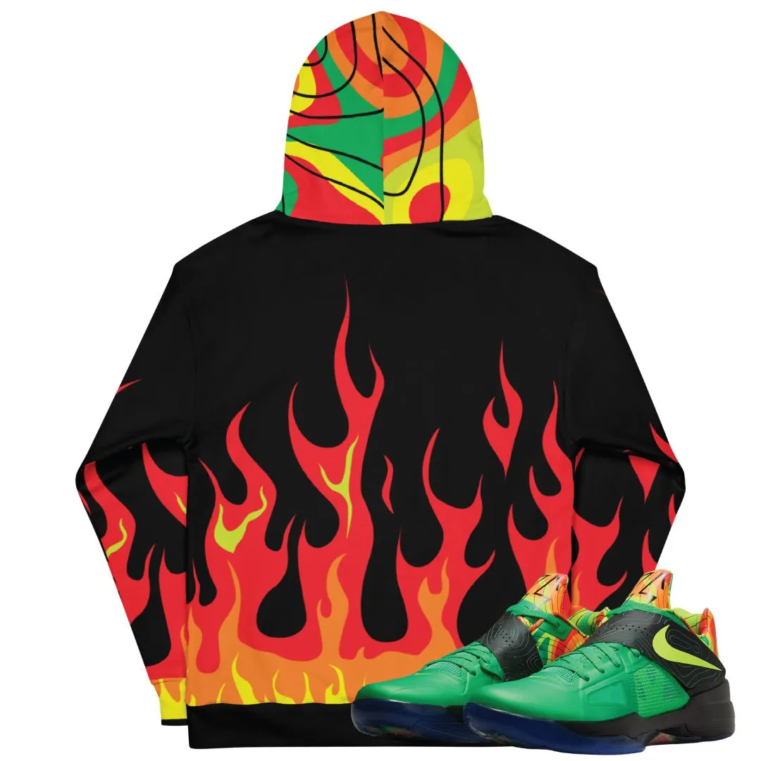 KD Weatherman "Fire & Rain" Hoodie