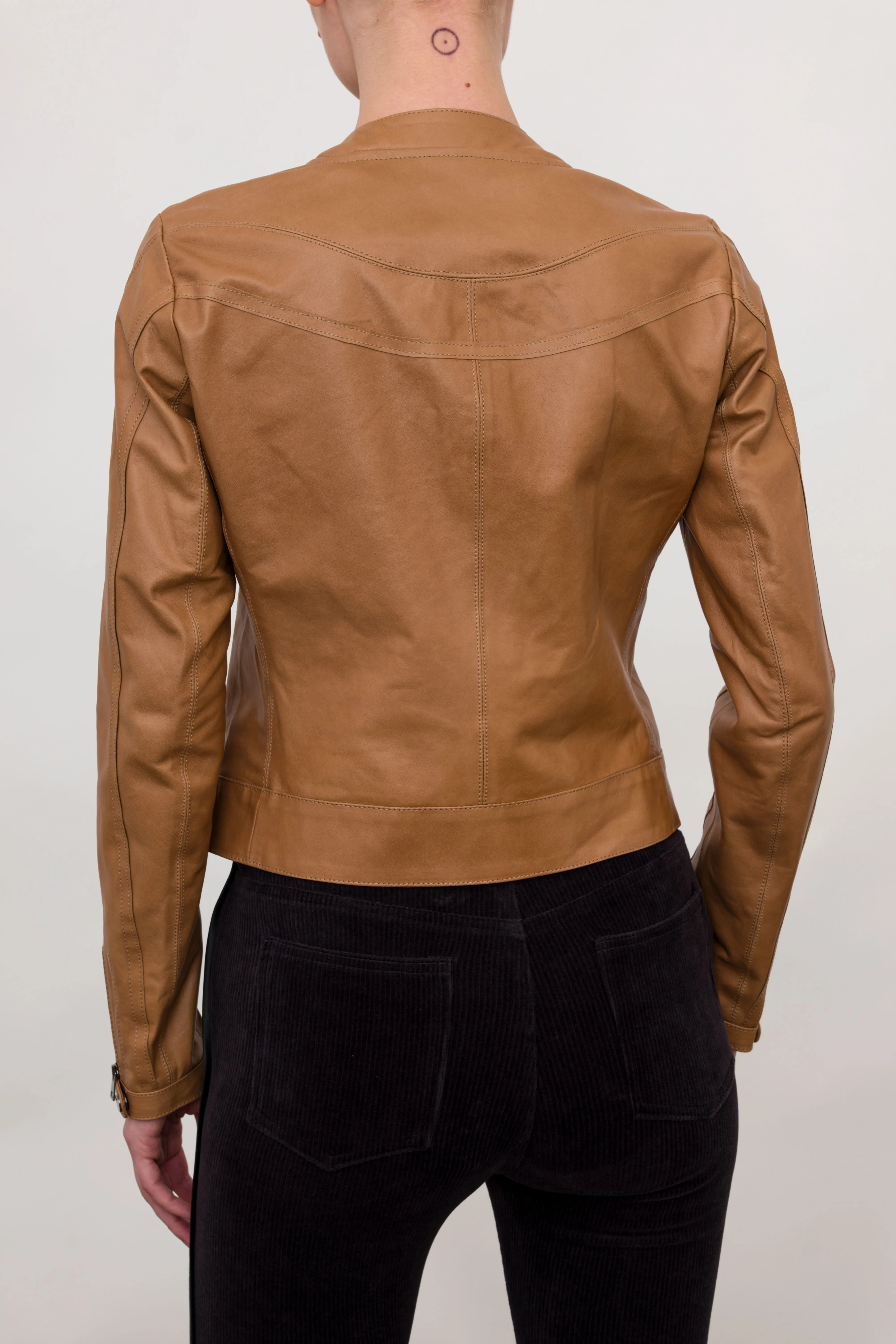 Leather Moto Jacket