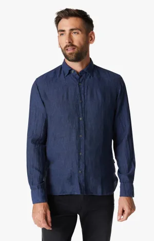 Linen Shirt in Indigo