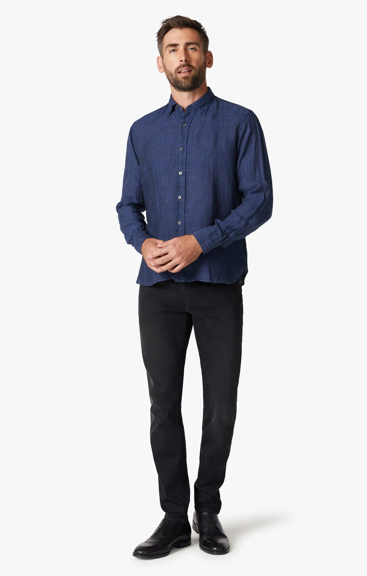 Linen Shirt in Indigo