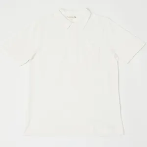 Merz b. Schwanen 2PKPL Pocket Polo Shirt - White