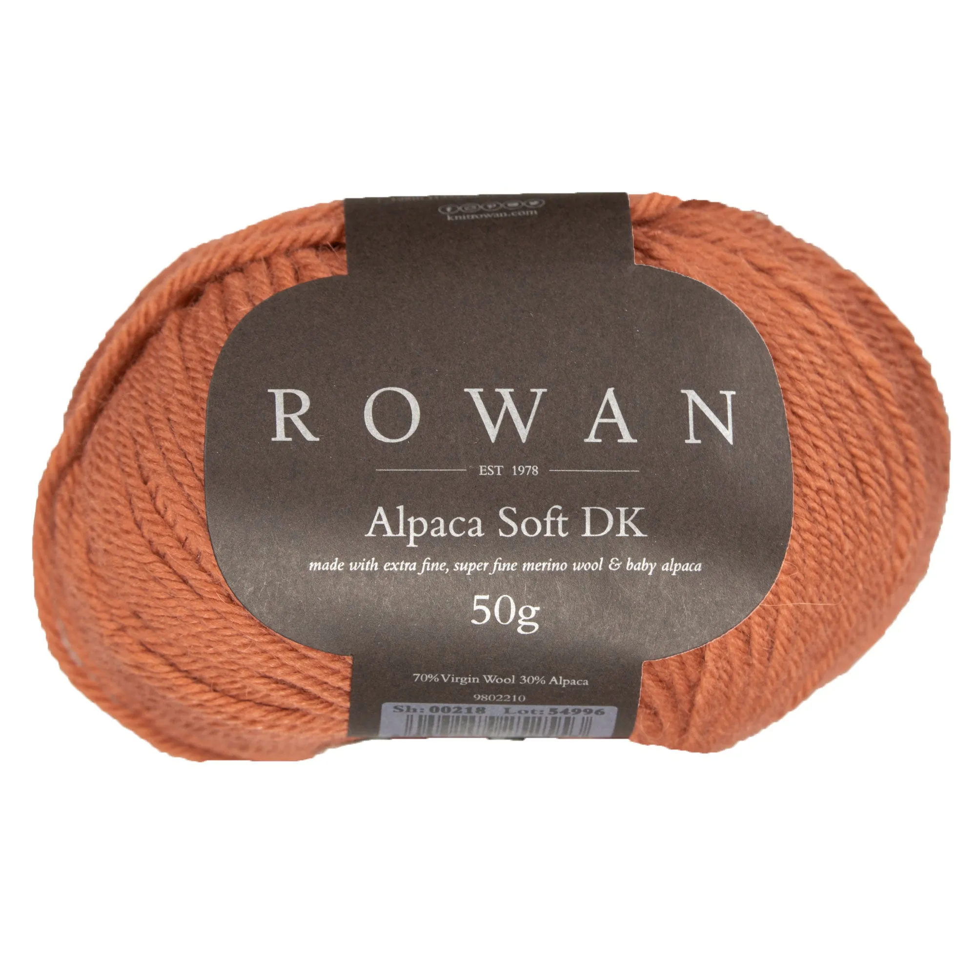 Rowan Alpaca Soft DK Yarn - 218 Brick