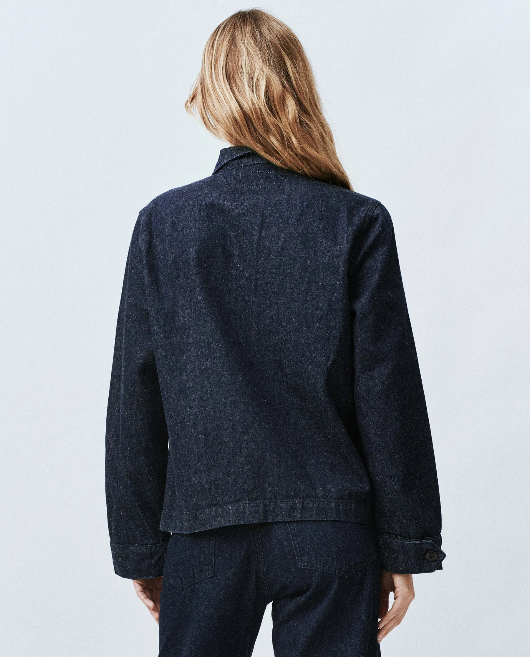 The Chore Jacket. -- Rinse Wash