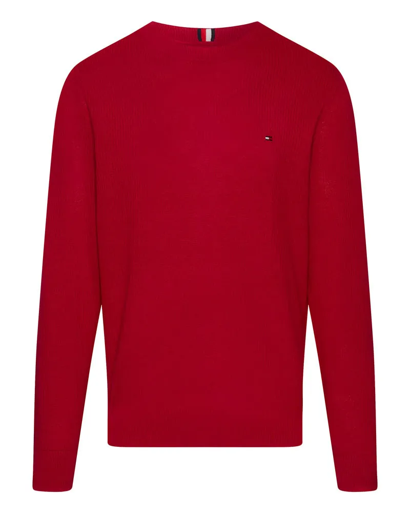 Tommy Hilfiger Textured Knit Crew Neck