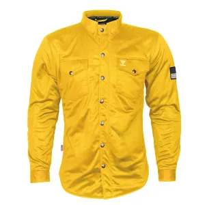 Ultra Protective Shirt - Yellow Solid with Pads