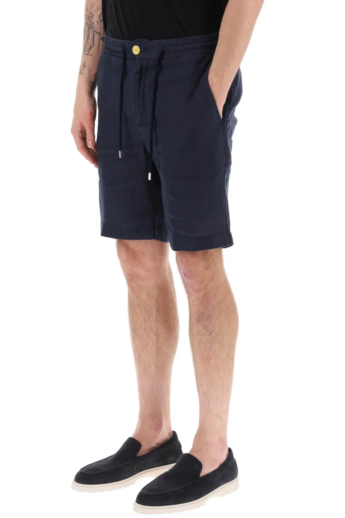 Vilebrequin linen drawstring shorts