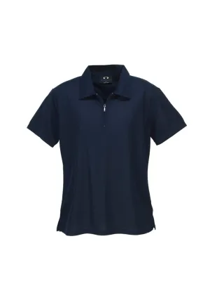 Women's Micro Waffle Short Sleeve Polo -  P3325