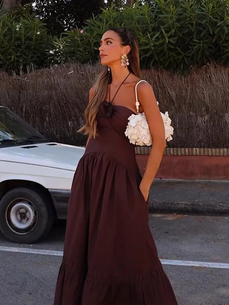 Yael - Elegant halter dress